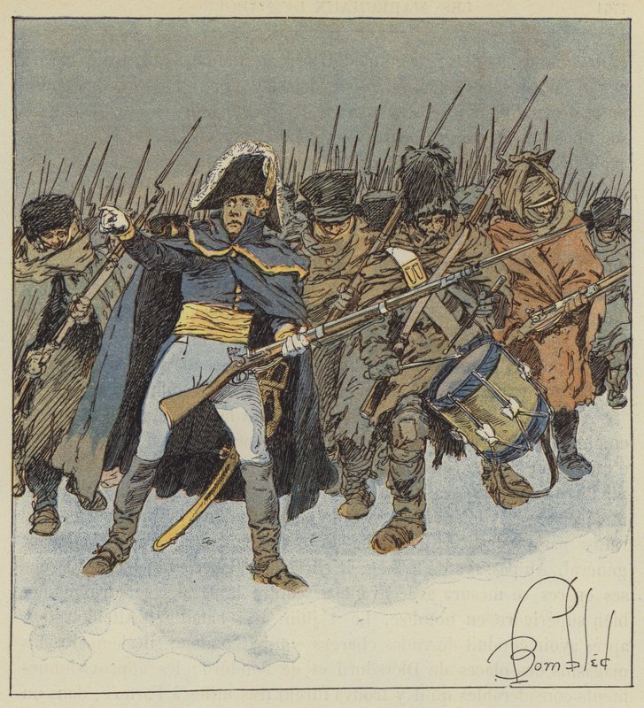 Marsalkka Ney tekijältä after Louis Charles Bombled