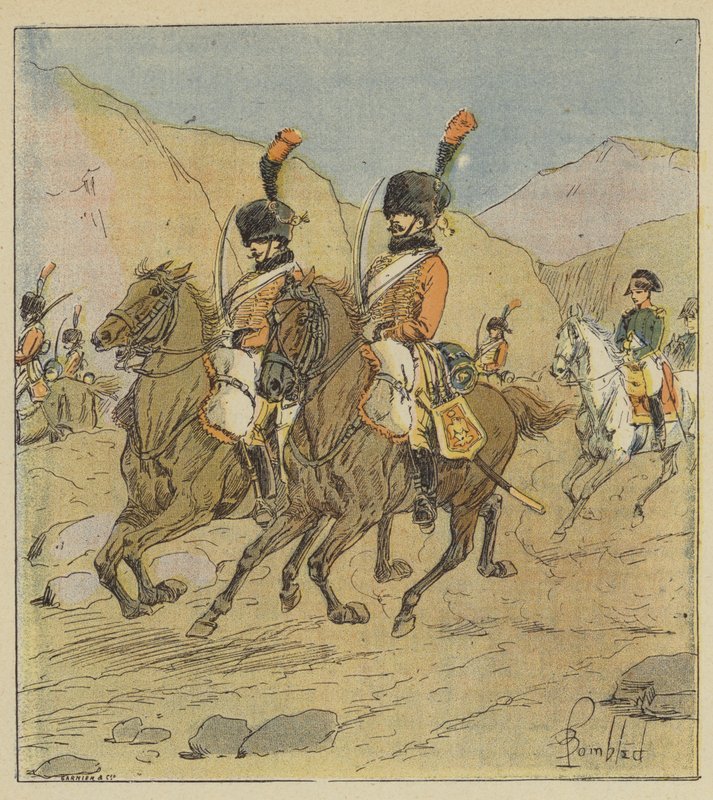 Napoleon jättää yllättäen Espanjan tekijältä after Louis Charles Bombled