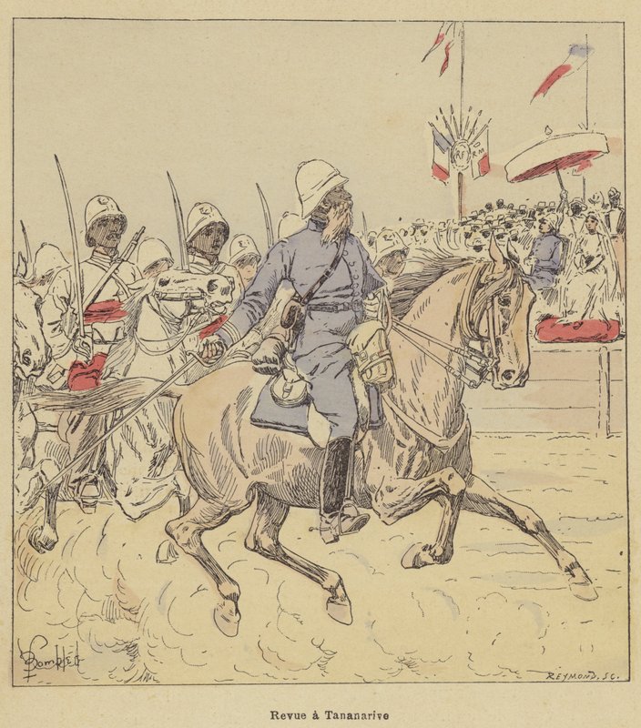 Revue ja Tananarive tekijältä after Louis Charles Bombled