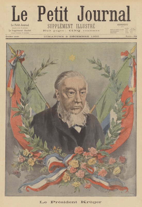 Transvaalin presidentti Kruger tekijältä after Oswaldo Tofani