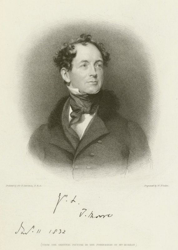 Thomas Moore tekijältä after Thomas Lawrence